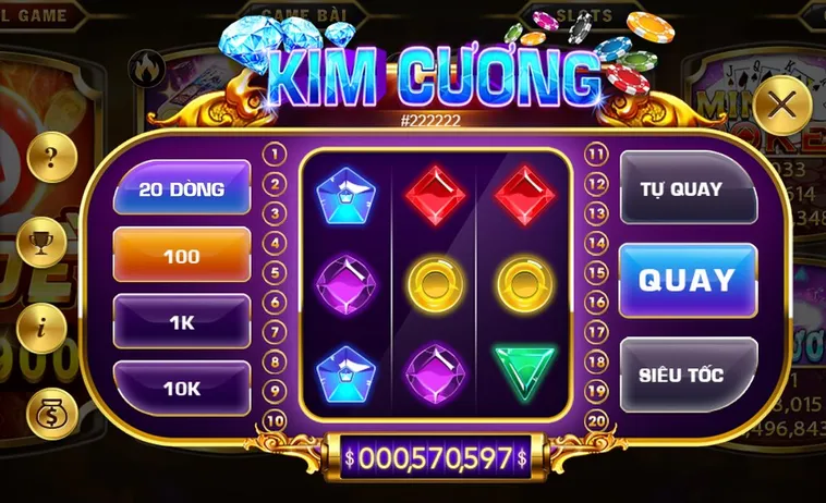 Nổ Hũ Kim Cương VB77 Săn Thưởng Lấp Lánh Rinh Ngay Jackpot Khủng