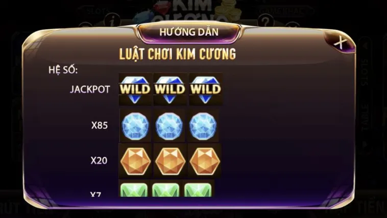 Nổ Hũ Kim Cương VB77 Săn Thưởng Lấp Lánh Rinh Ngay Jackpot Khủng